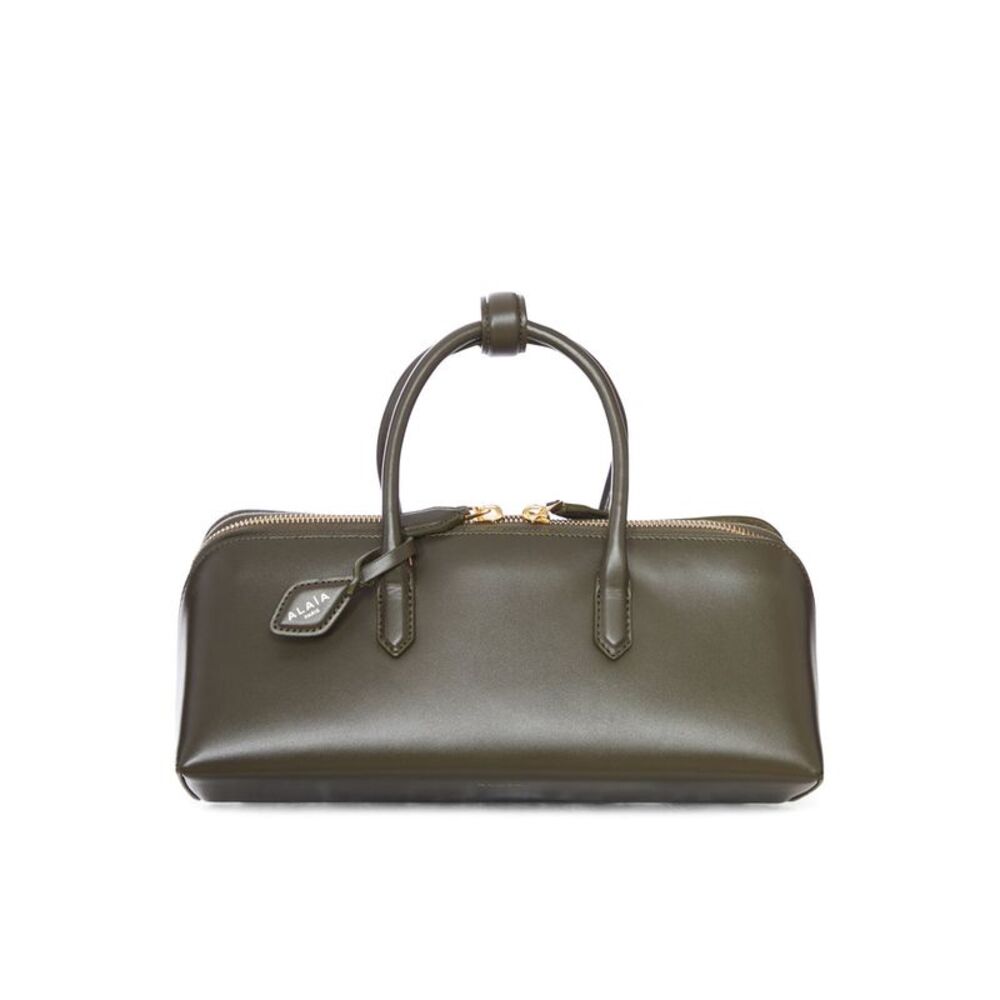 Alaia Women Delta Small Calfskin Box Bag